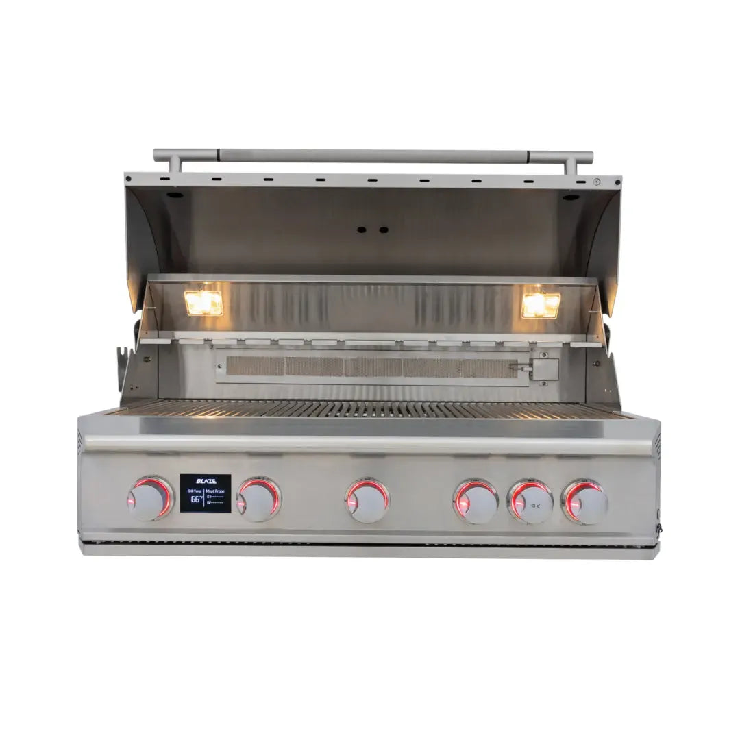 Blaze LTE PRO 40-Inch 5-Burner Built-In Propane Gas Grill with Rear Infrared Burner