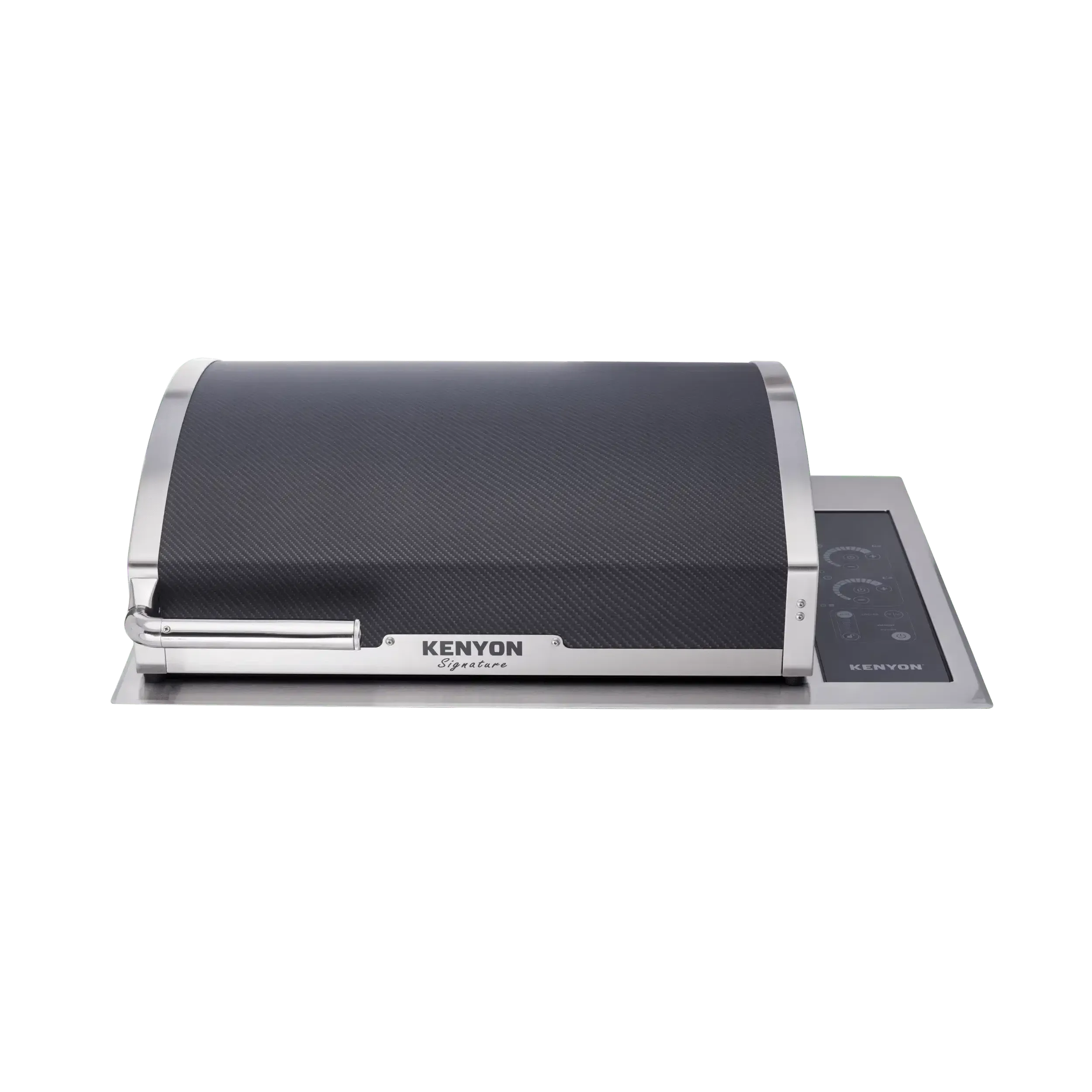 Kenyon Signature 30-Inch 2-Burner Built-In Electric Grill, 240V with IntelliKEN Touch Control and Carbon Fiber Lid