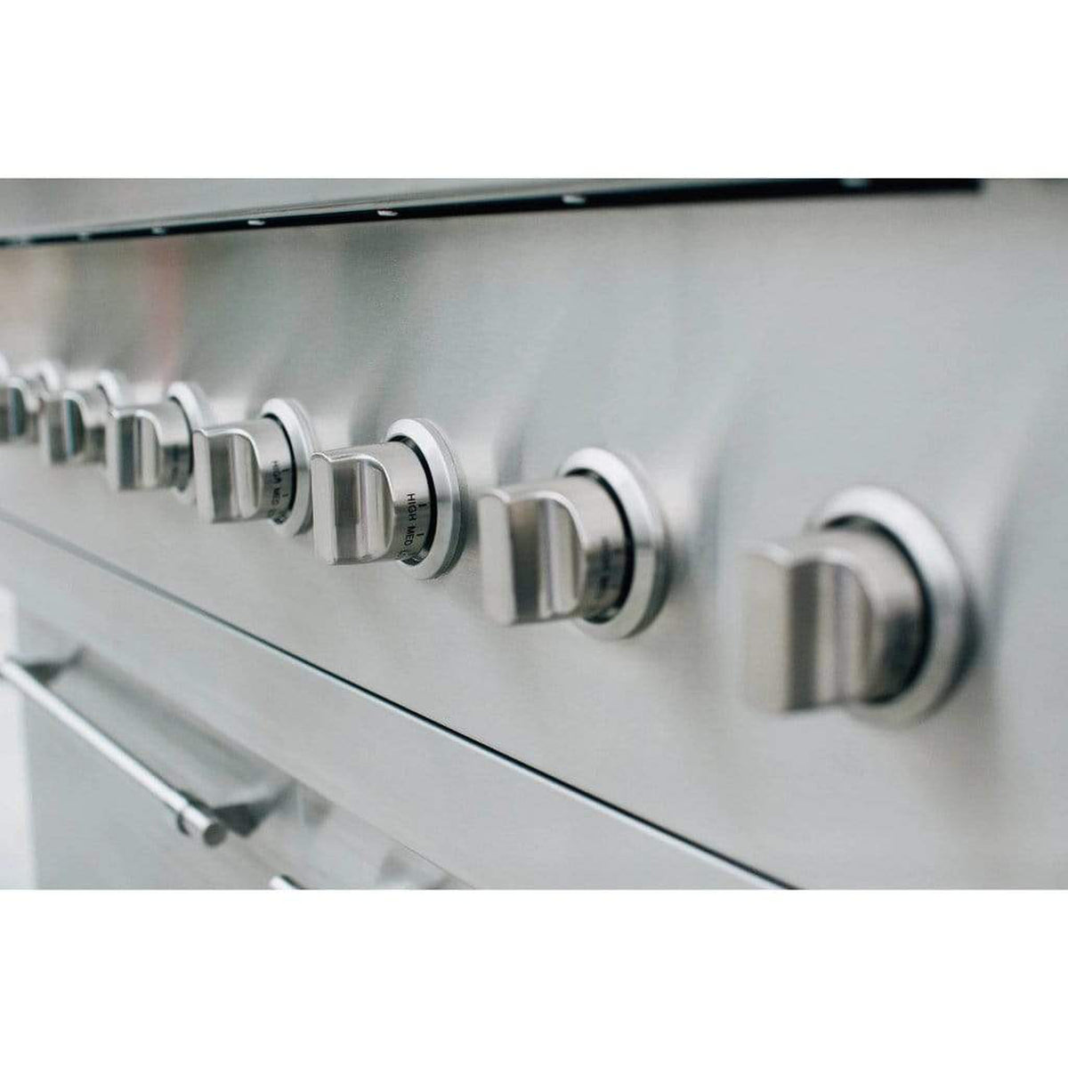American Made Grills by Summerset Encore Series 54-Inch 8-Burner Built-In Hybrid Gas and Charcoal Grill