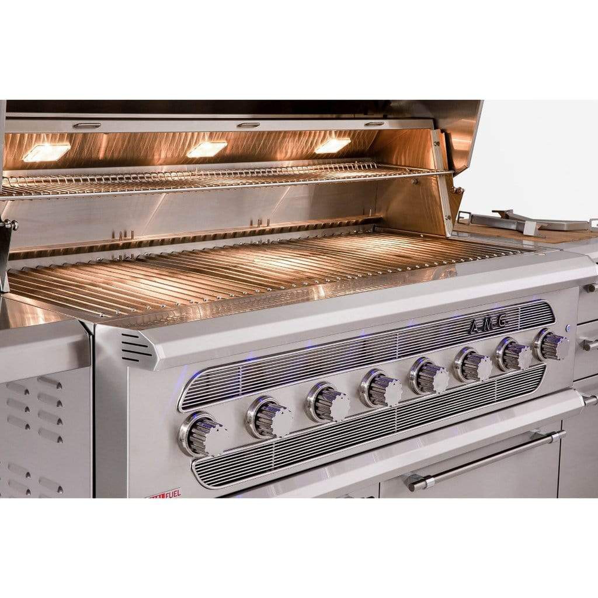 Summerset Muscle Series 54-Inch Built-In Hybrid Gas and Charcoal Grill - American Made