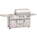 Fire Magic Echelon Diamond E790s 36-Inch 3-Burner Built-In Gas Grill with Double Side Burner, Rotisserie, and Digital Thermometer