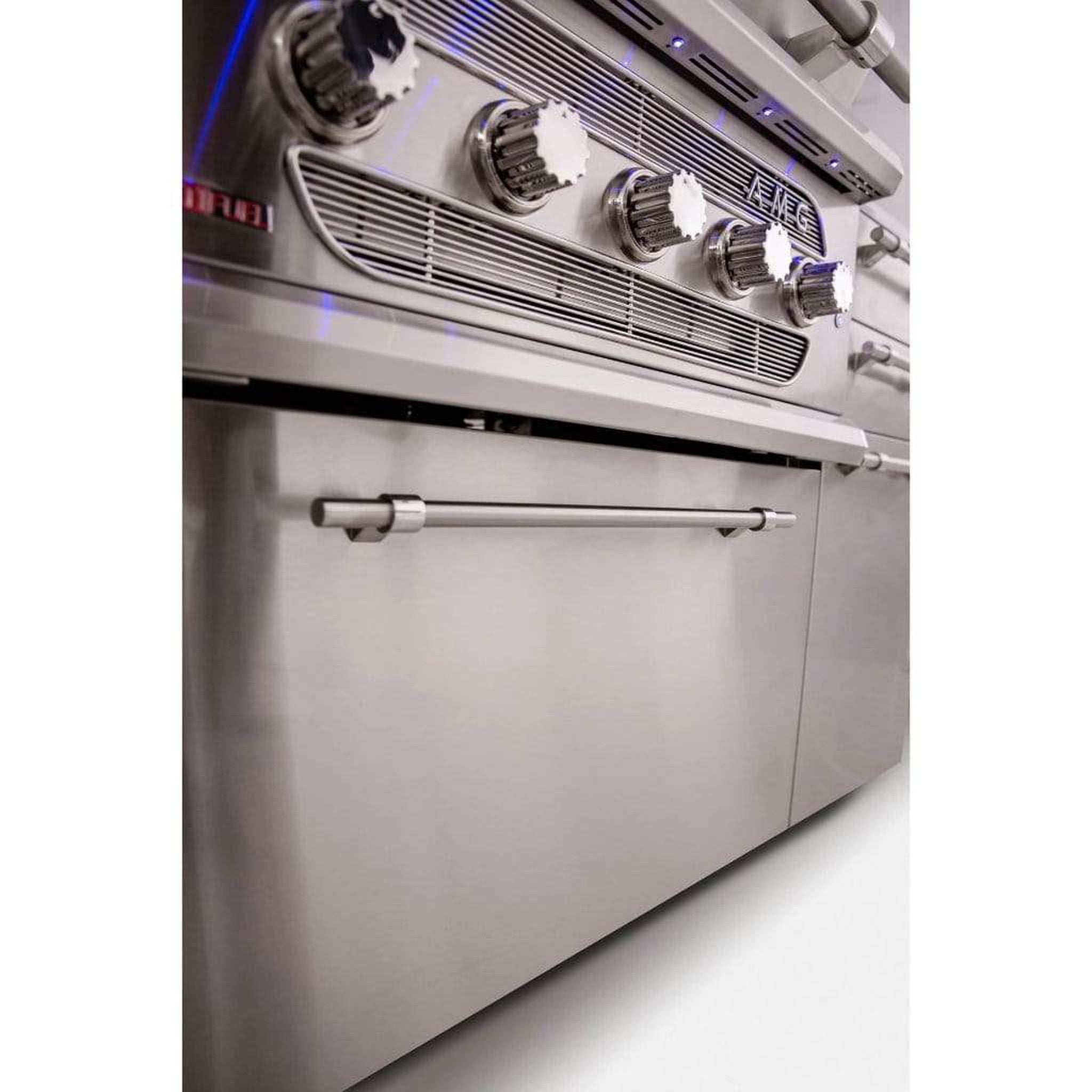 American Made Grills by Summerset Muscle Series 36-Inch Freestanding Hybrid Gas and Charcoal Grill