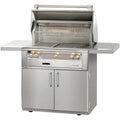 Alfresco Luxury 36-Inch Stainless Steel Natural Gas Grill with Cart, 2 Main Burners and 1 SearZone Burner
