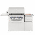 American Made Grills by Summerset Muscle Series 36-Inch Freestanding Hybrid Gas and Charcoal Grill