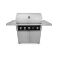 Wildfire Ranch Pro 36-Inch Built-In Natural Gas Grill with Premium Stainless Steel Cart