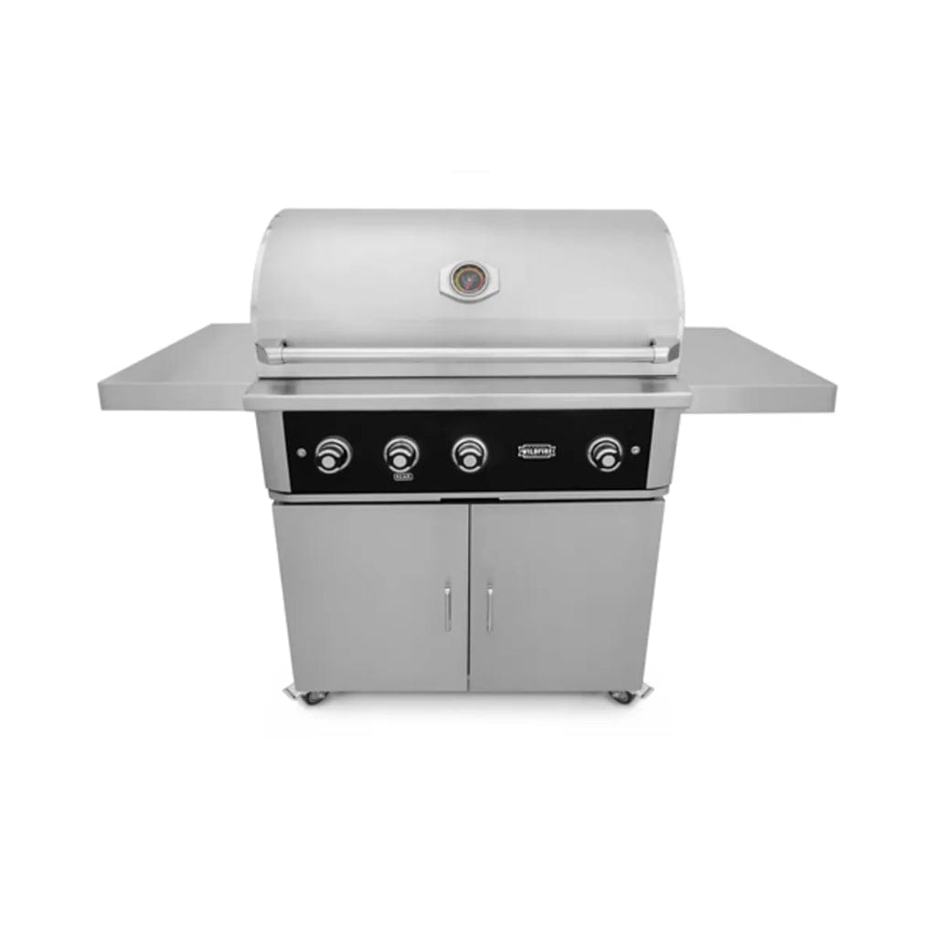 Wildfire Ranch Pro 36-Inch Built-In Natural Gas Grill with Premium Stainless Steel Cart