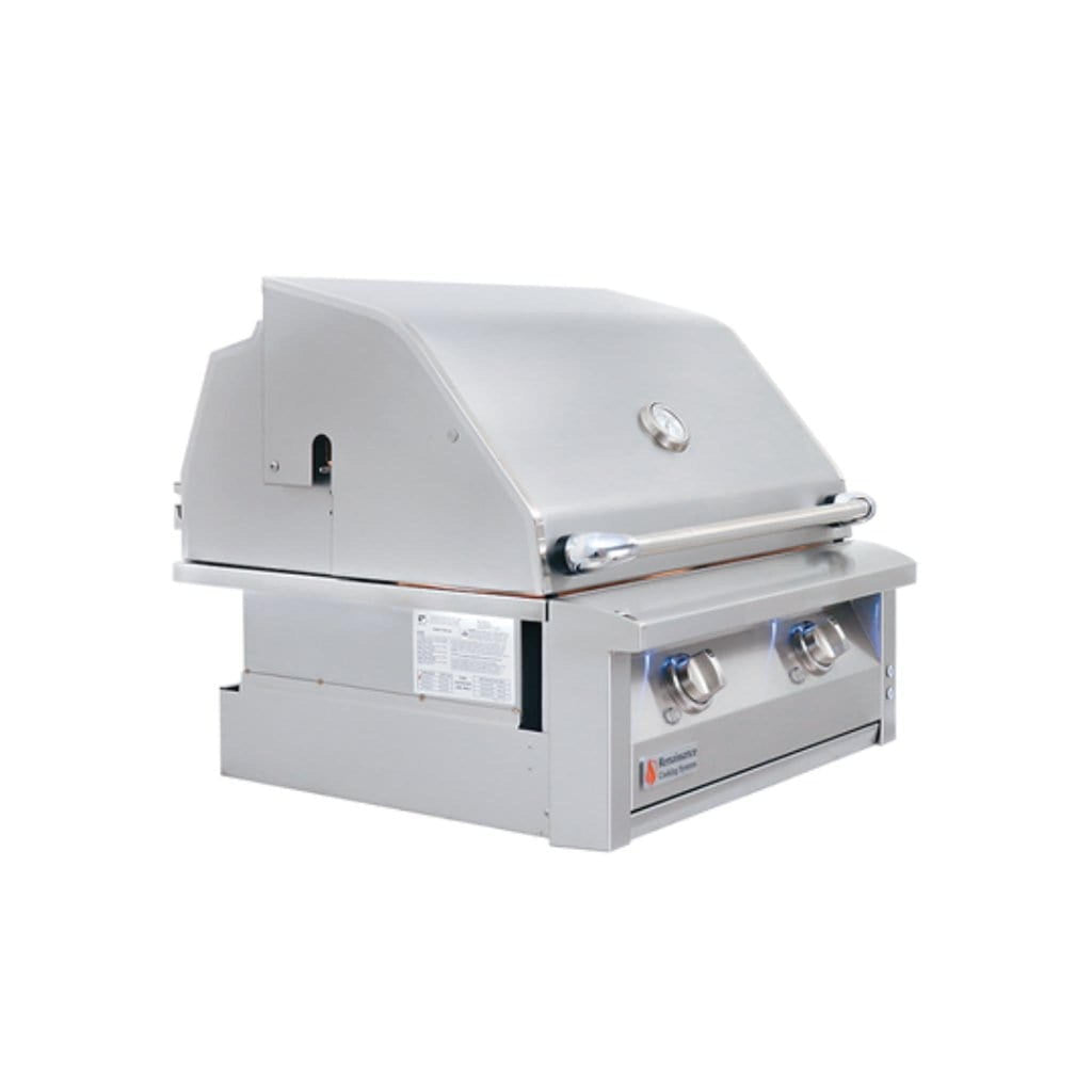 Renaissance ARG Series 30-Inch Built-In Natural Gas Grill with 2 High-Performance Burners