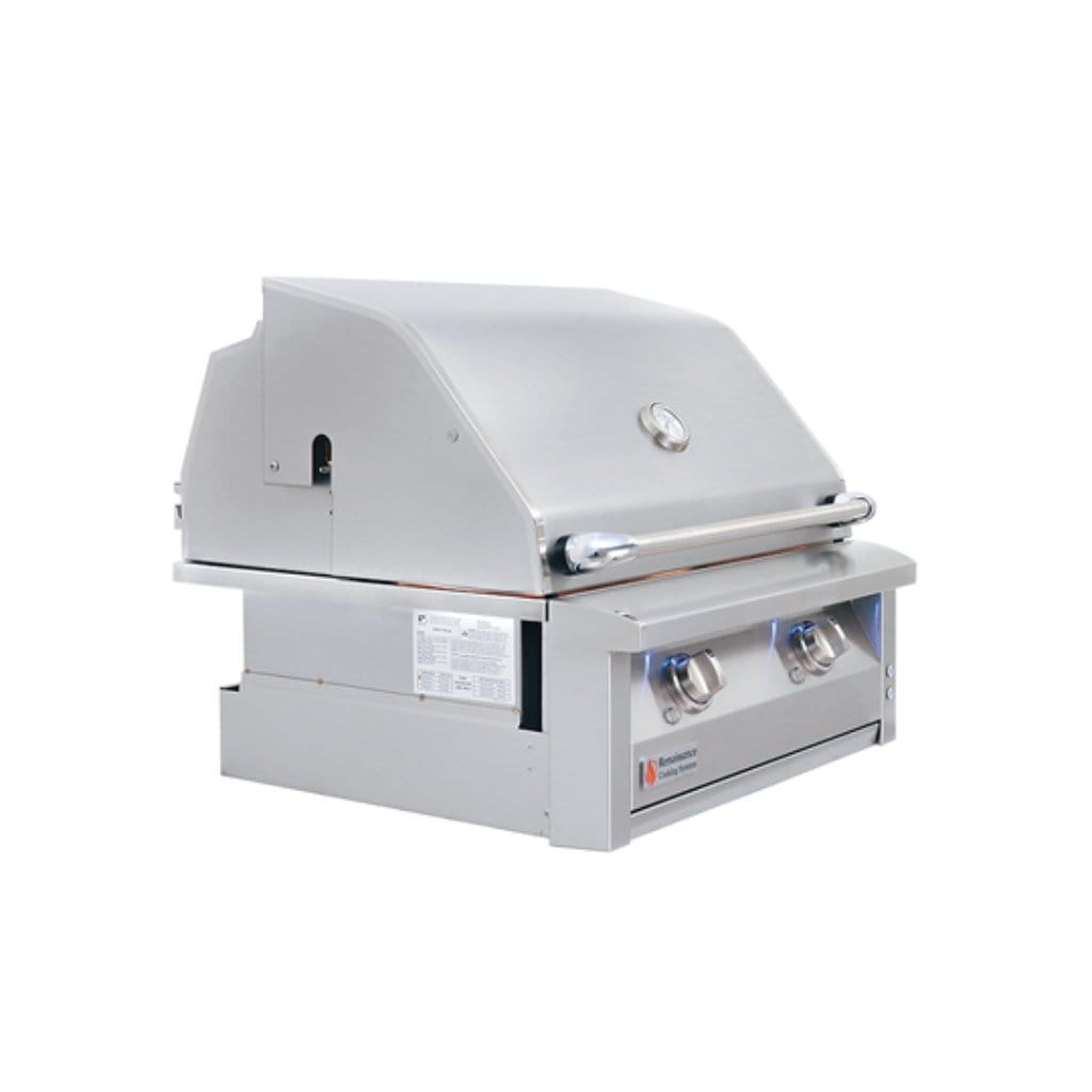 Renaissance ARG Series 30-Inch Built-In Natural Gas Grill with 2 High-Performance Burners