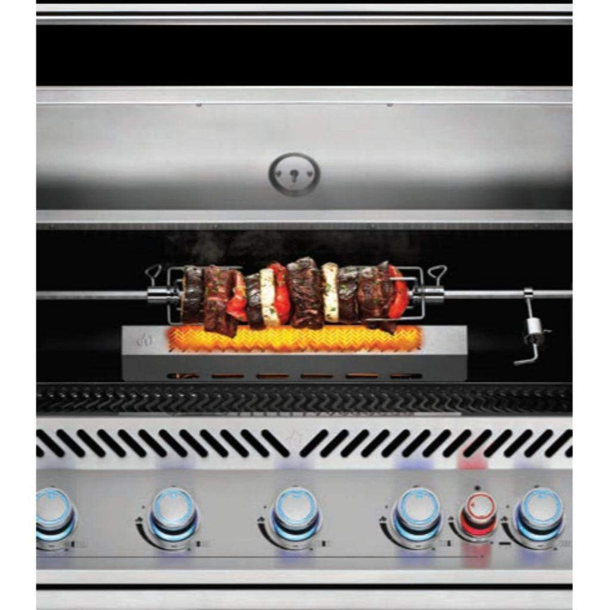Napoleon 38-Inch Built-in 700 Series Gas Grill with Infrared Rear Burner and Stainless Steel Construction