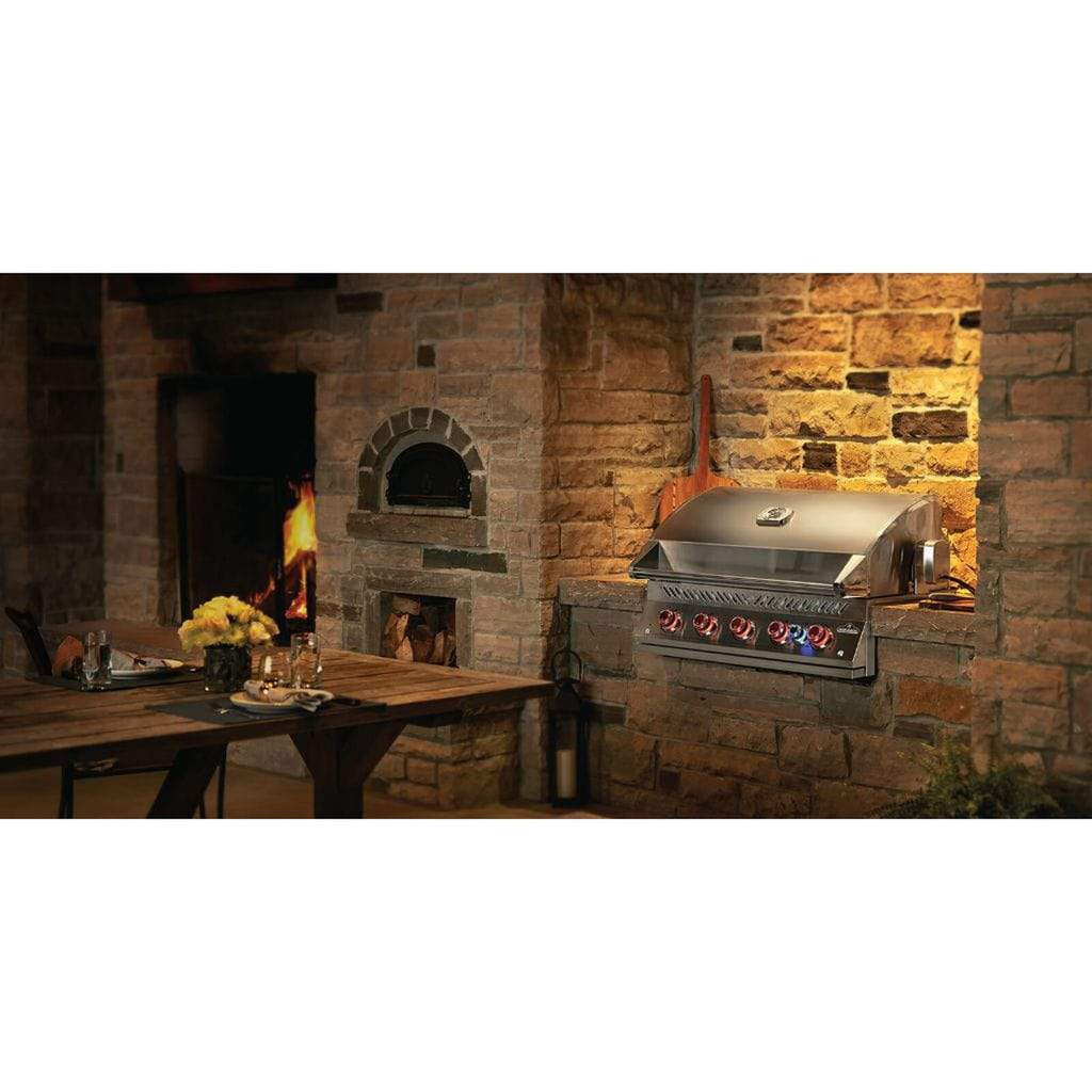 Napoleon 38-Inch Built-in 700 Series Gas Grill with Infrared Rear Burner and Stainless Steel Construction