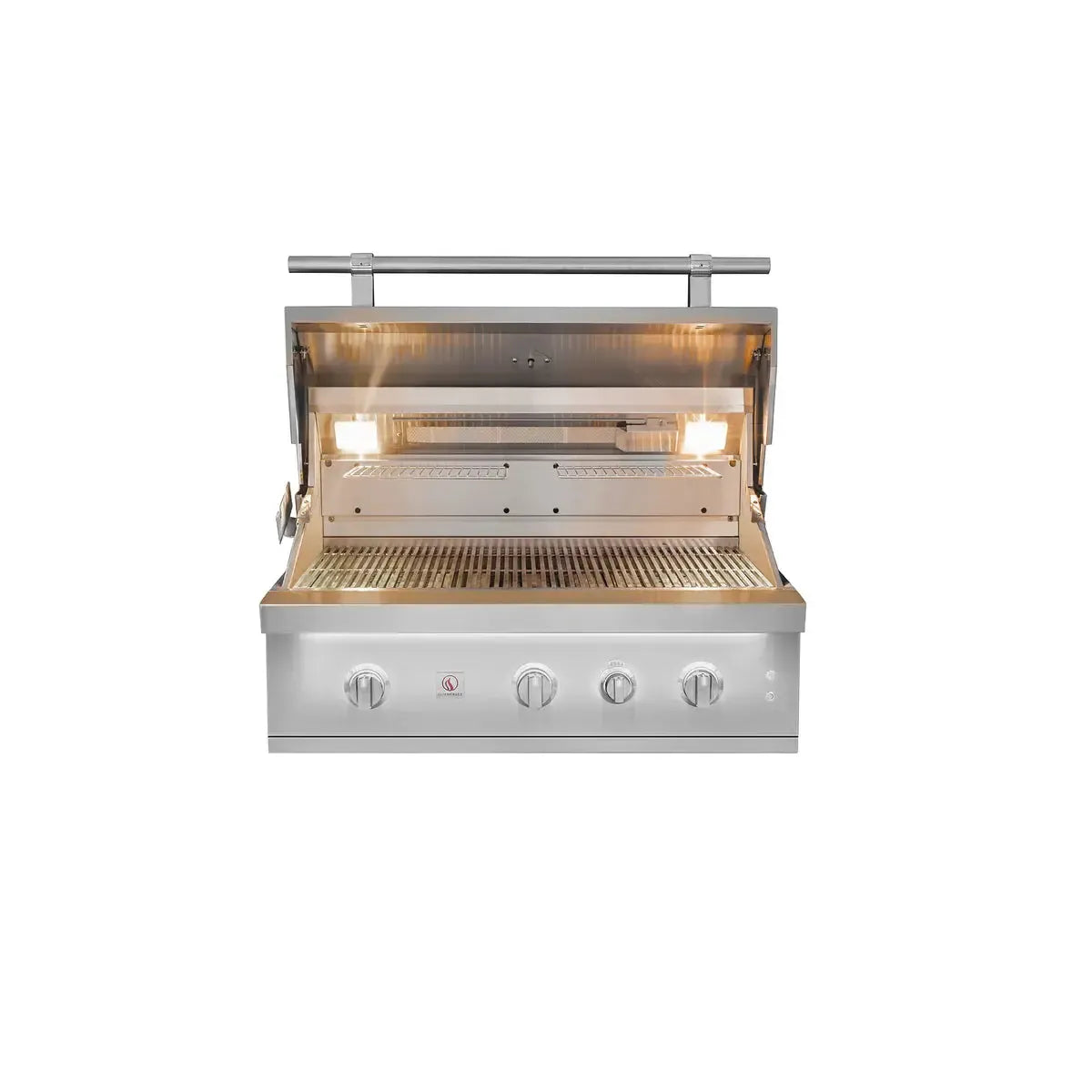 Summerset Quest Series 36-Inch Built-in Propane Gas Grill with Stainless Steel Construction