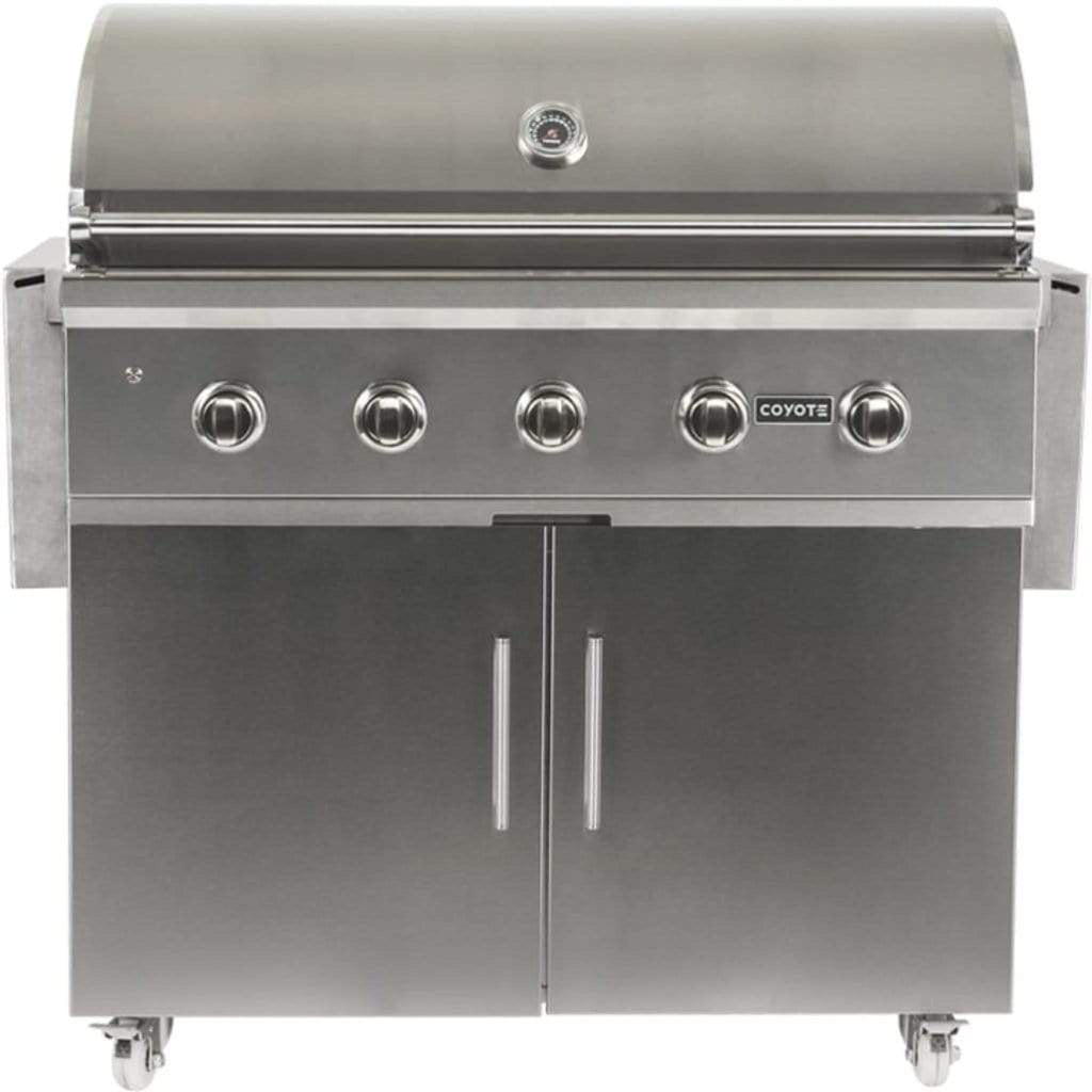 Coyote C-Series 42-Inch 5-Burner Built-In Natural Gas Grill with Infinity Burners
