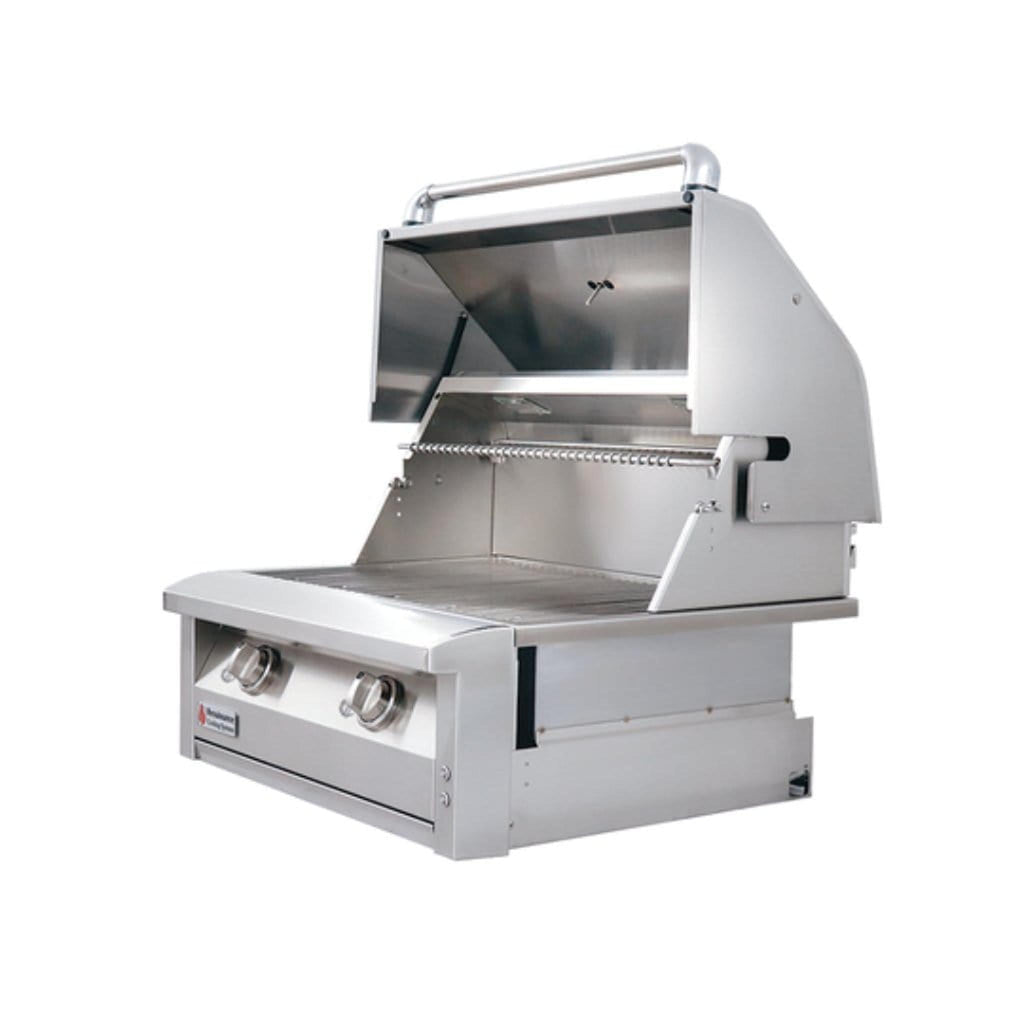 Renaissance ARG Series 30-Inch Built-In Natural Gas Grill with 2 High-Performance Burners
