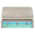 Alfresco Intelligent Professional Series 42-Inch 3-Burner Built-In Propane Gas Grill in Signal Grey Gloss