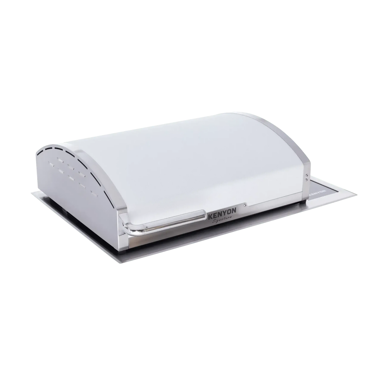 Kenyon Signature 30-Inch Built-In 240V Electric Grill with IntelliKEN Touch Control and Lighted Stainless Steel Lid