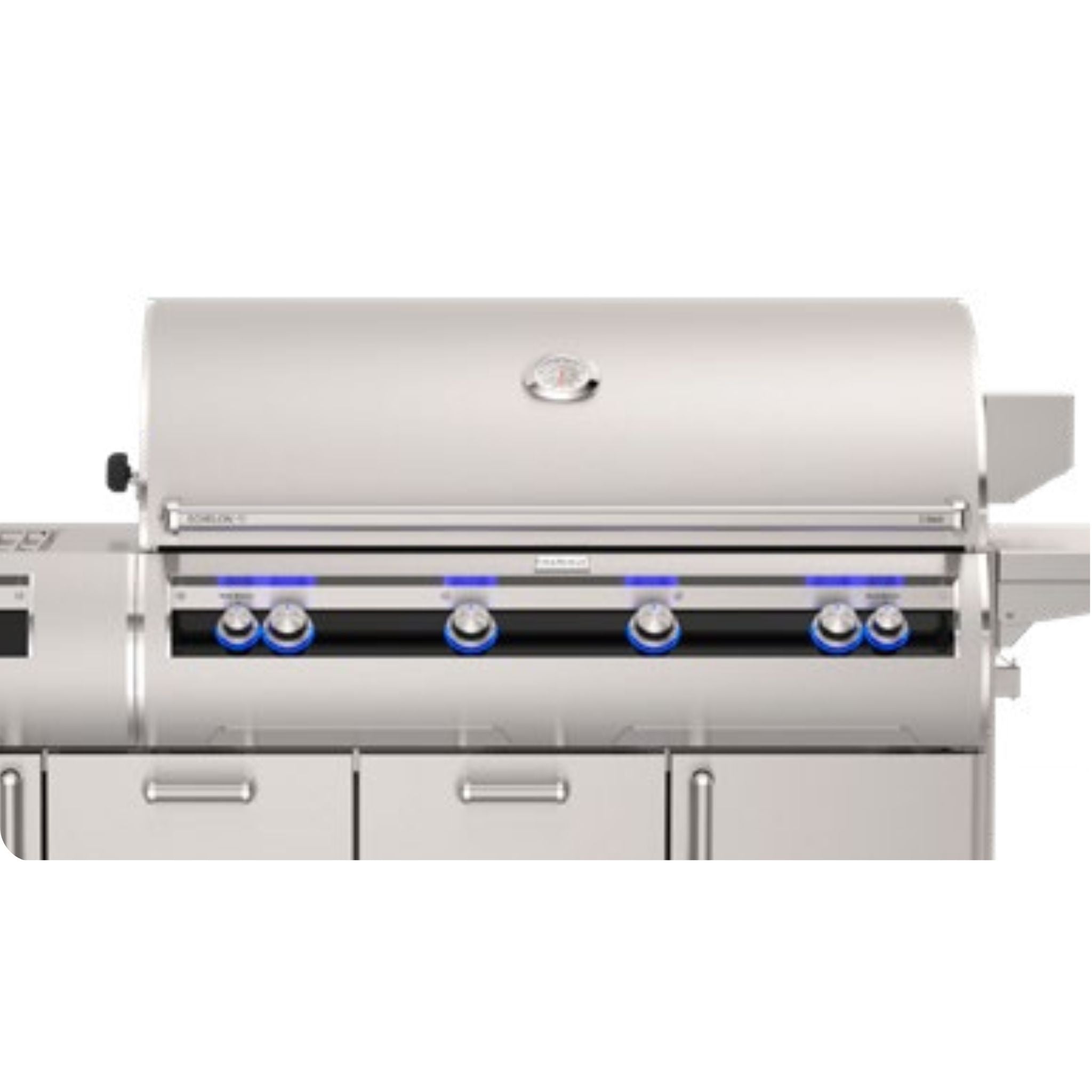 Fire Magic Echelon Diamond E1060s 48-Inch 4-Burner Portable Gas Grill with Power Burner, Analog Thermometer, and Optional Magic View Window