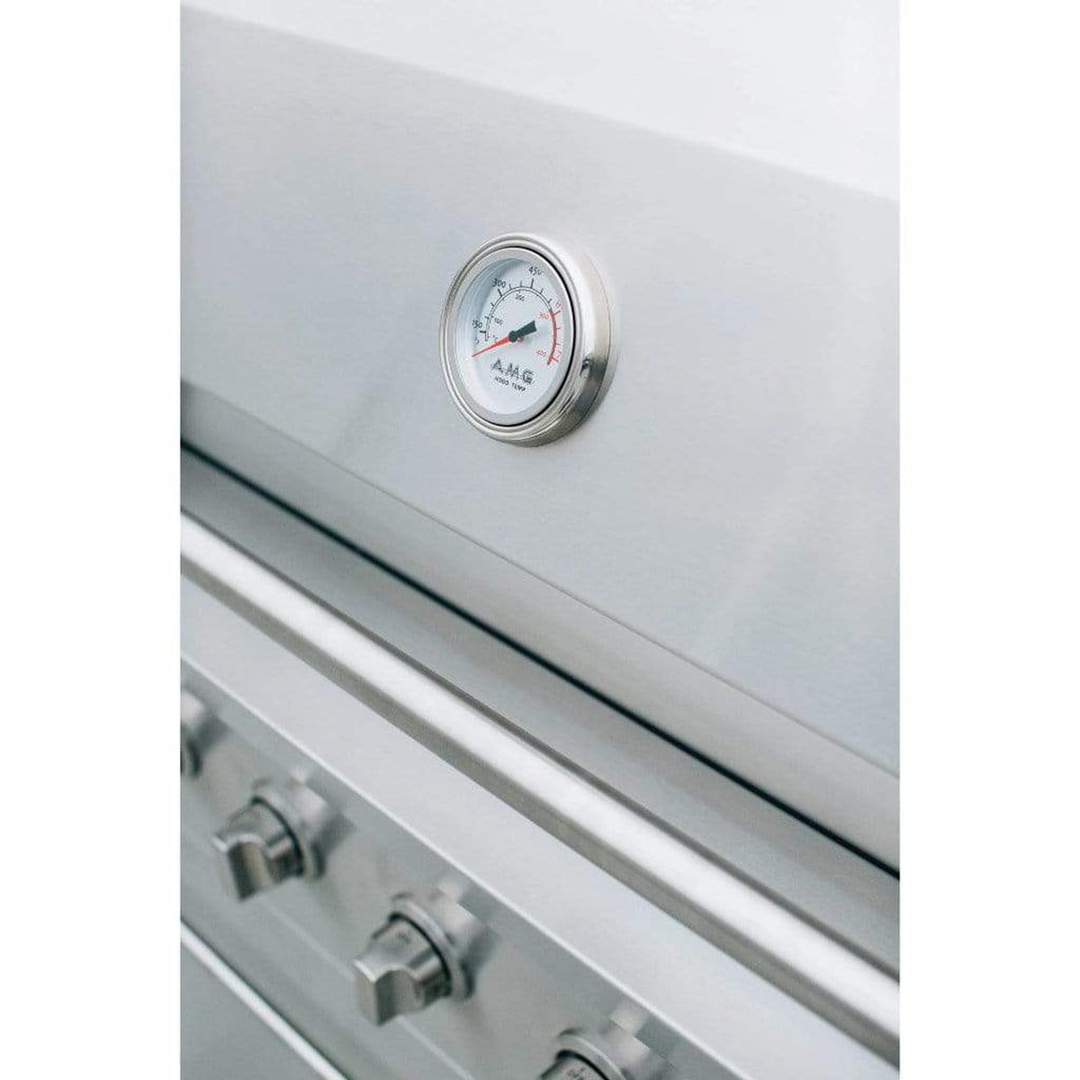 American Made Grills by Summerset Encore Series 54-Inch 8-Burner Built-In Hybrid Gas and Charcoal Grill