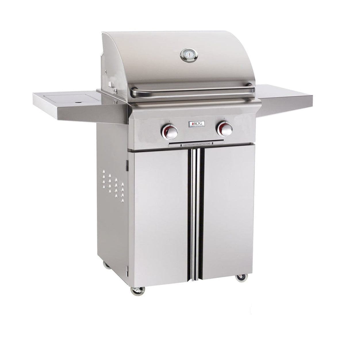 American Outdoor Grill 24-Inch T-Series Portable 2-Burner Propane Gas Grill