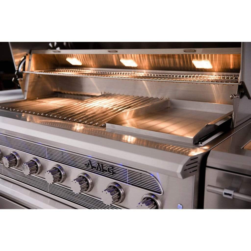 Summerset Muscle Series 54-Inch Built-In Hybrid Gas and Charcoal Grill - American Made