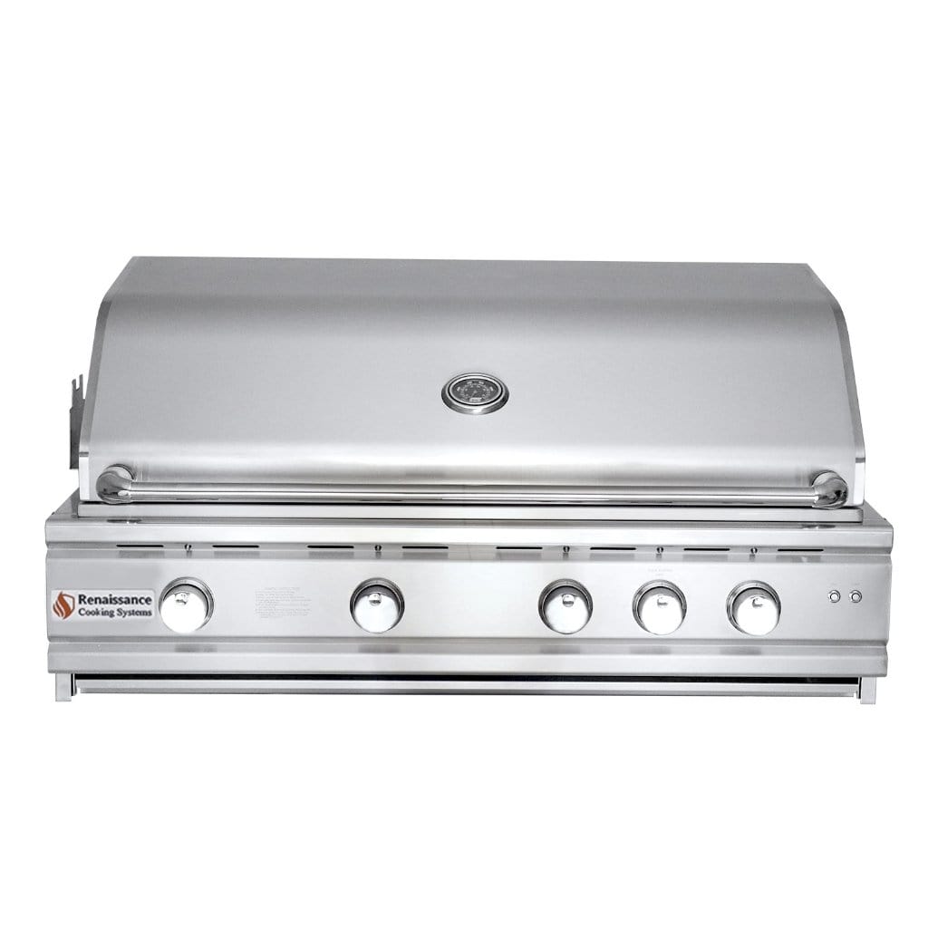 Renaissance Cutlass Pro Series 42-Inch 5-Burner Freestanding Liquid Propane Gas Grill