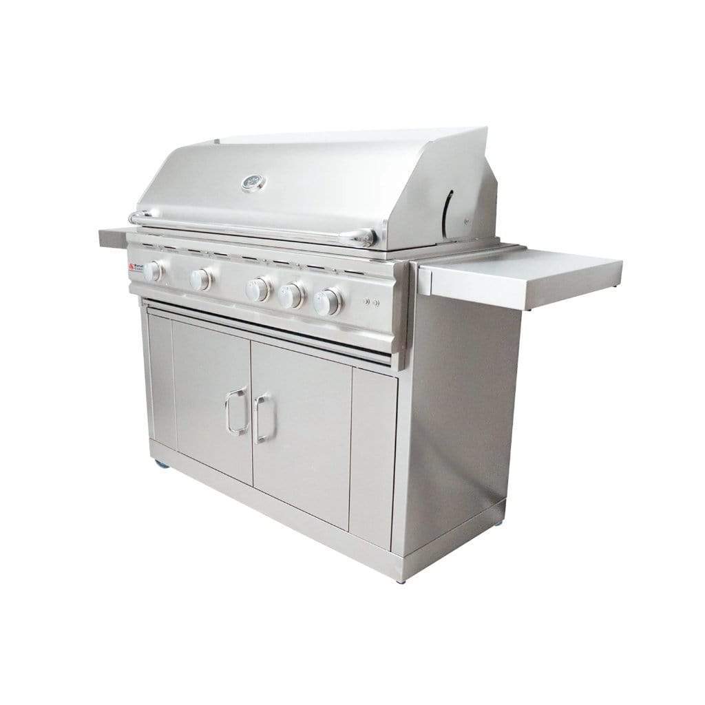 Renaissance Cutlass Pro Series 42-Inch 5-Burner Freestanding Liquid Propane Gas Grill