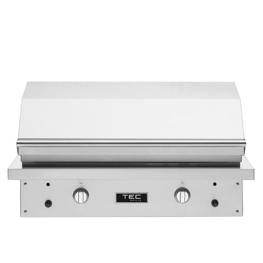 TEC Patio FR 44-Inch Stainless Steel Built-in Natural Gas Infrared Grill with Rotisserie