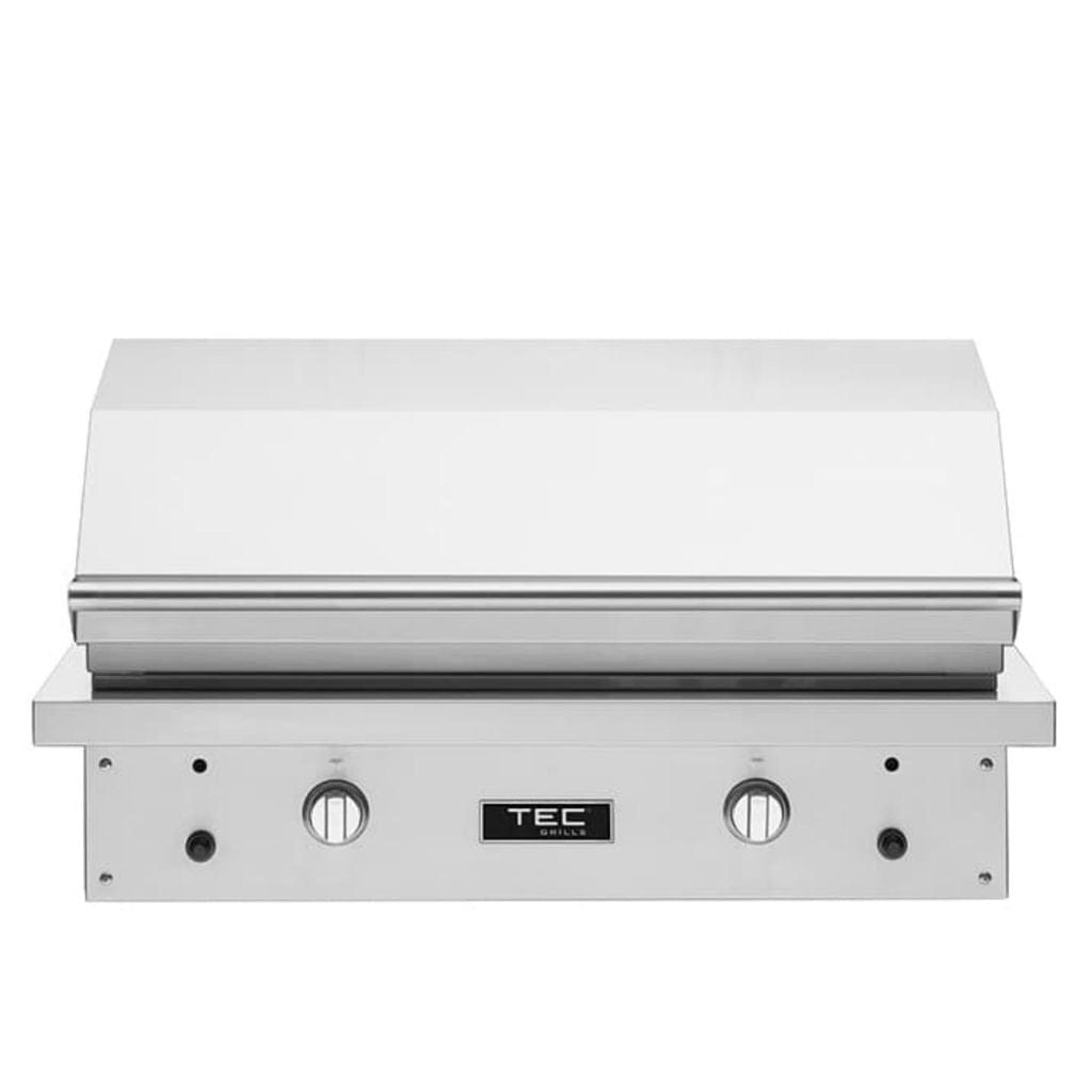 TEC Patio FR 44-Inch Stainless Steel Built-in Natural Gas Infrared Grill with Rotisserie