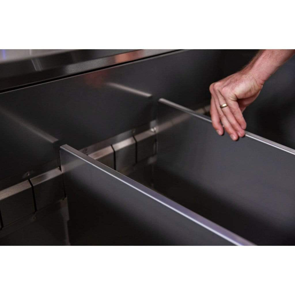 Summerset Encore Series 54-Inch 8-Burner American Made Freestanding Hybrid Gas Grill