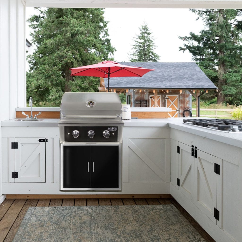 Wildfire Ranch Pro 30-Inch Built-In Stainless Steel Natural Gas Grill