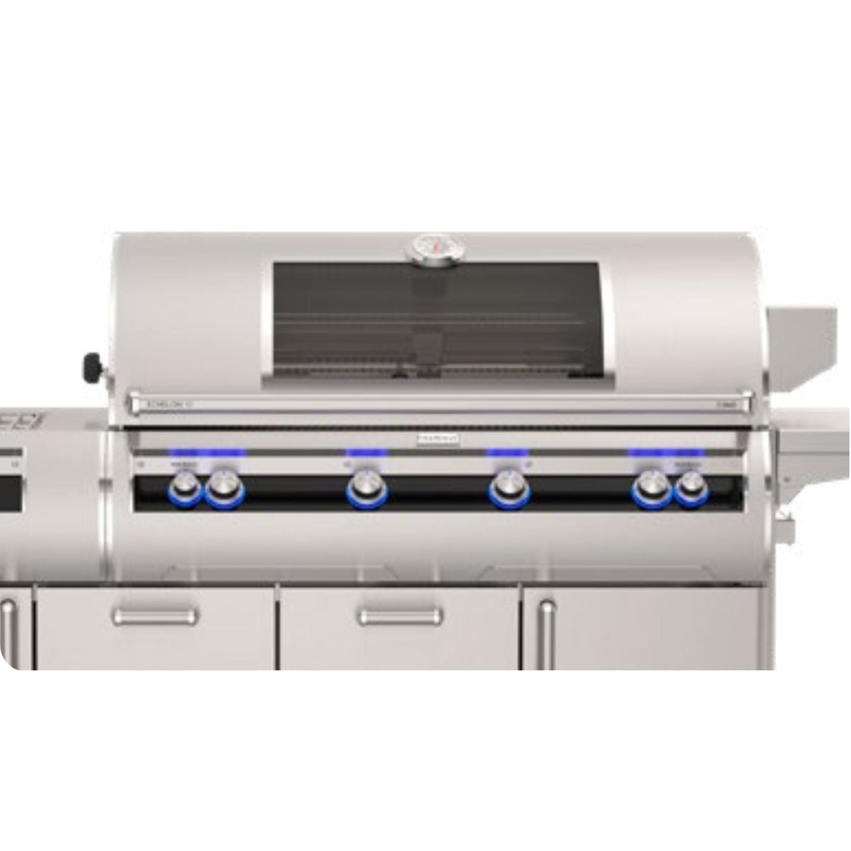 Fire Magic Echelon Diamond E1060s 48-Inch 4-Burner Portable Gas Grill with Power Burner, Analog Thermometer, and Optional Magic View Window