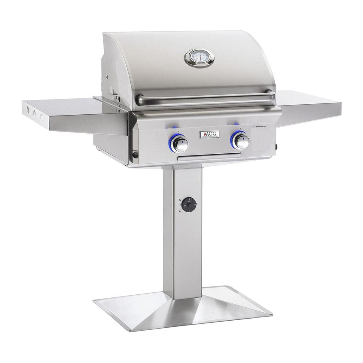 American Outdoor Grill 24-Inch L-Series Gas Patio Post Grill with Infrared Burner