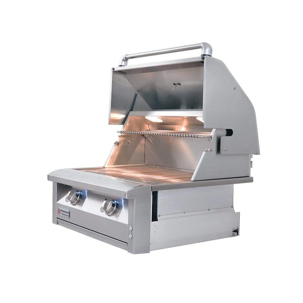 Renaissance ARG Series 30-Inch Built-In Natural Gas Grill with 2 High-Performance Burners