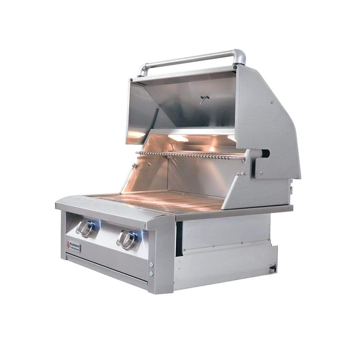 Renaissance ARG Series 30-Inch Built-In Natural Gas Grill with 2 High-Performance Burners