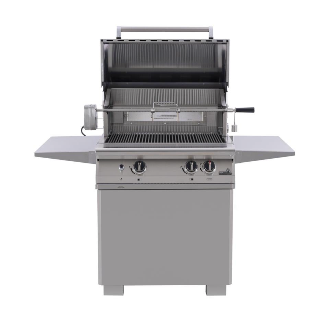 PGS Newport 30-Inch Built-In Natural Gas Grill Head with Integrated 60-Minute Safety Timer