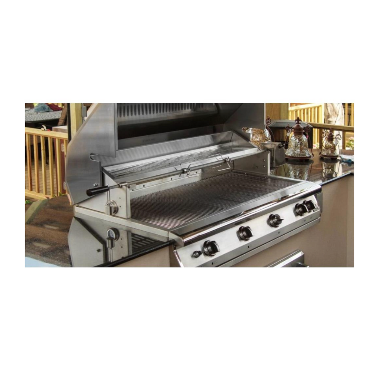 PGS Legacy 51-Inch Big Sur Gourmet Liquid Propane Gas Grill with Stainless Steel Construction