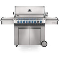 Napoleon Prestige PRO 665 77-Inch Freestanding Natural Gas Grill with Infrared Side and Rear Burners