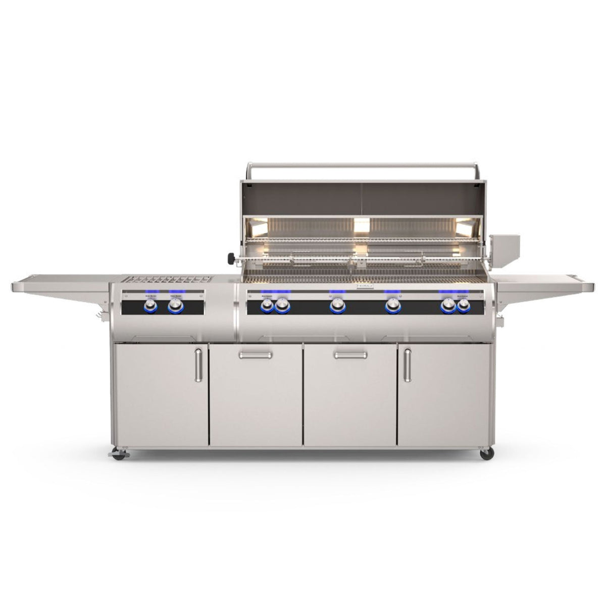 Fire Magic Echelon Diamond E1060s 48-Inch 4-Burner Portable Gas Grill with Power Burner, Analog Thermometer, and Optional Magic View Window