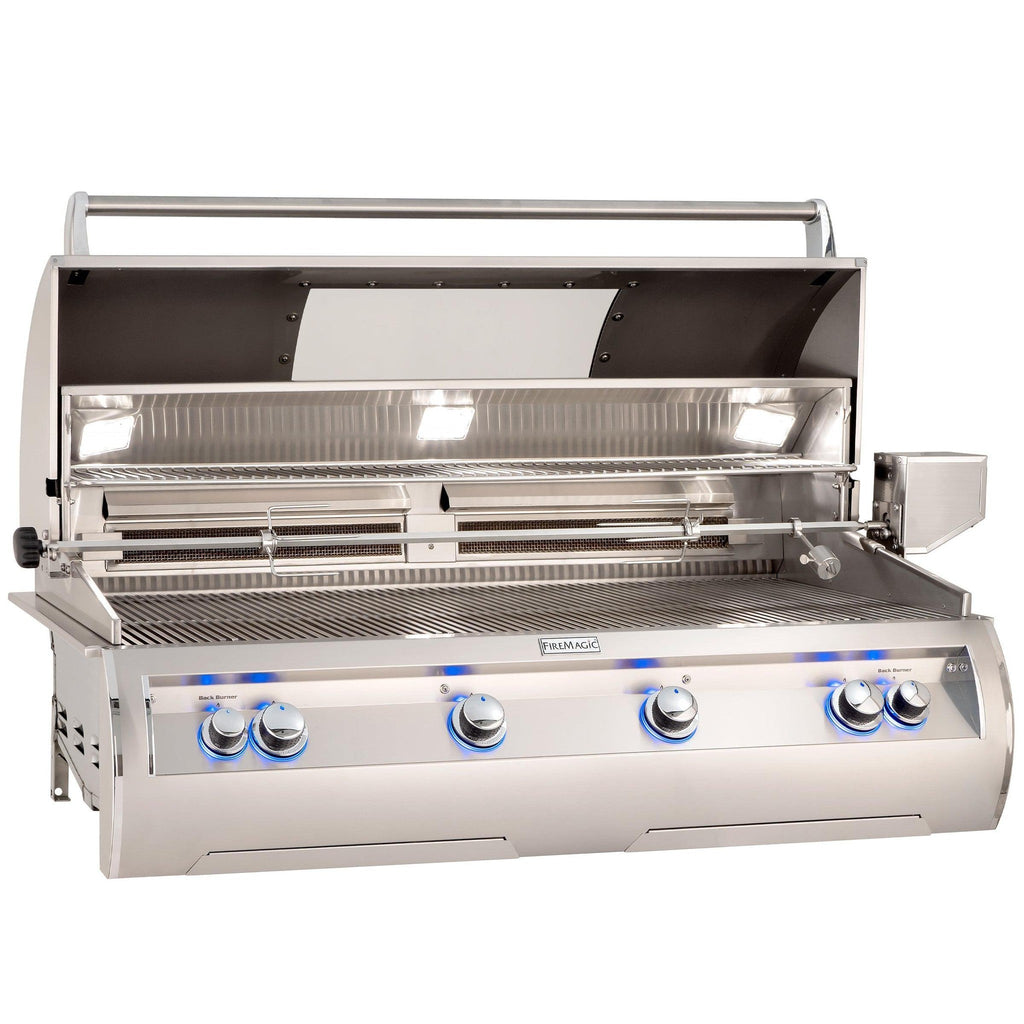 Fire Magic Echelon Diamond E1060i 48-Inch 4-Burner Built-In Gas Grill with Analog Thermometer and Optional Magic View Window