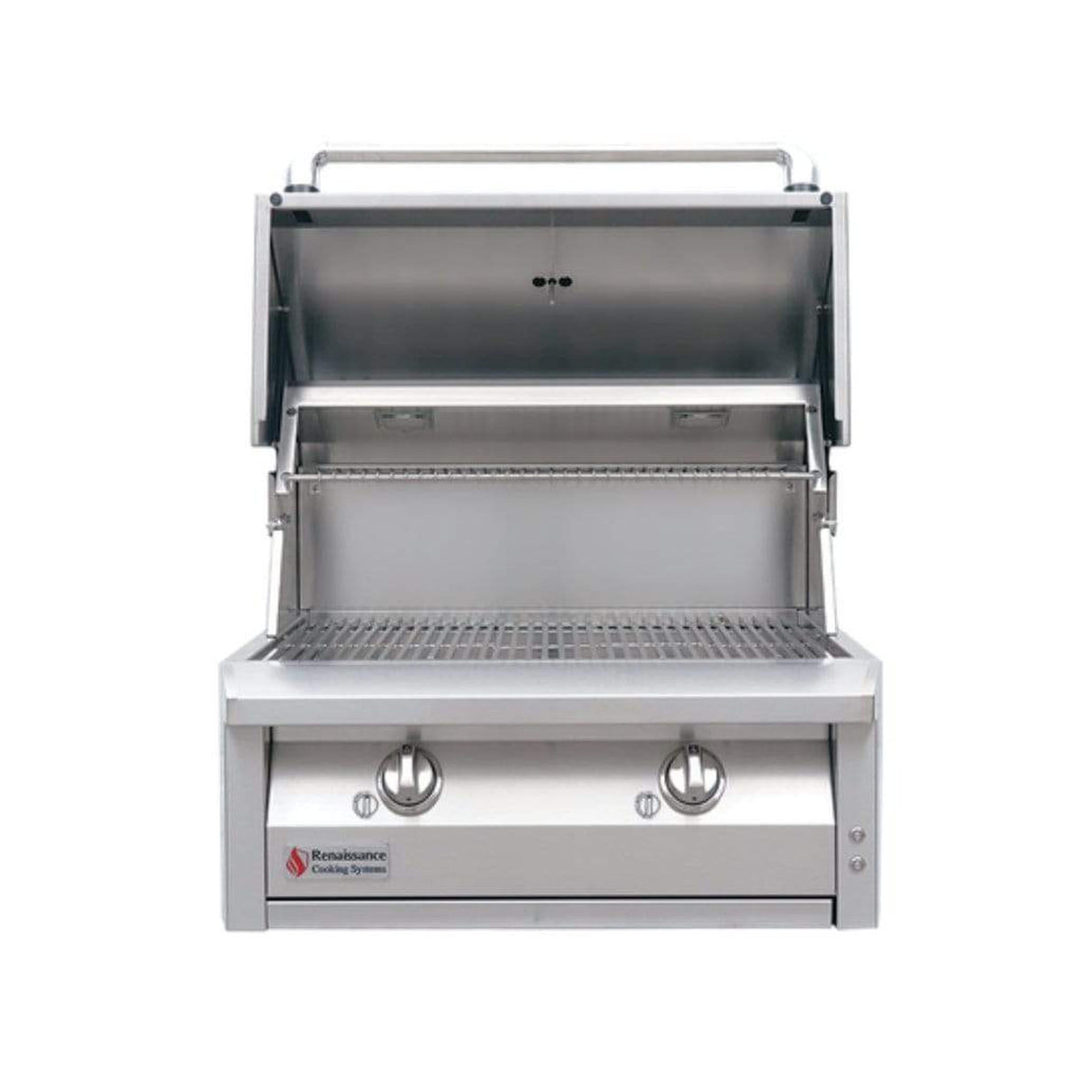 Renaissance ARG Series 30-Inch Built-In Natural Gas Grill with 2 High-Performance Burners