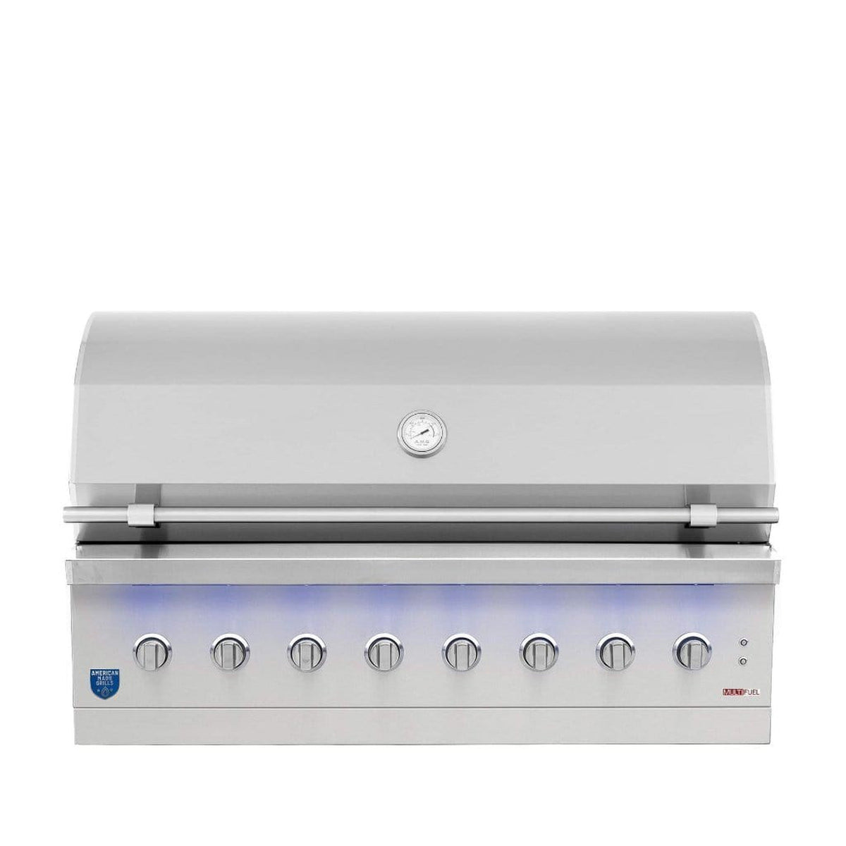 American Made Grills by Summerset Encore Series 54-Inch 8-Burner Built-In Hybrid Gas and Charcoal Grill