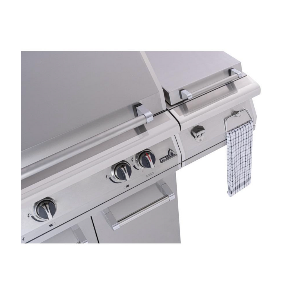 PGS Newport 30-Inch Built-In Natural Gas Grill Head with Integrated 60-Minute Safety Timer