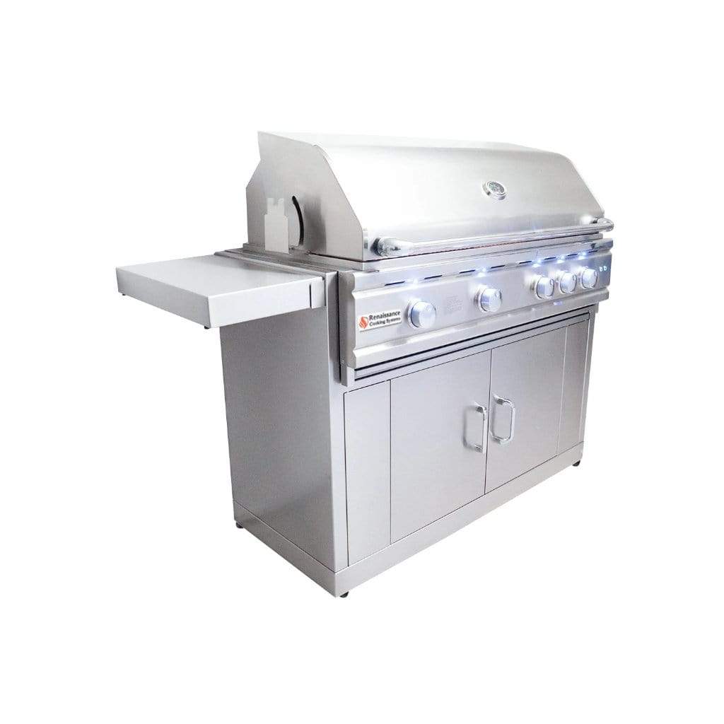 Renaissance Cutlass Pro Series 42-Inch 5-Burner Freestanding Liquid Propane Gas Grill