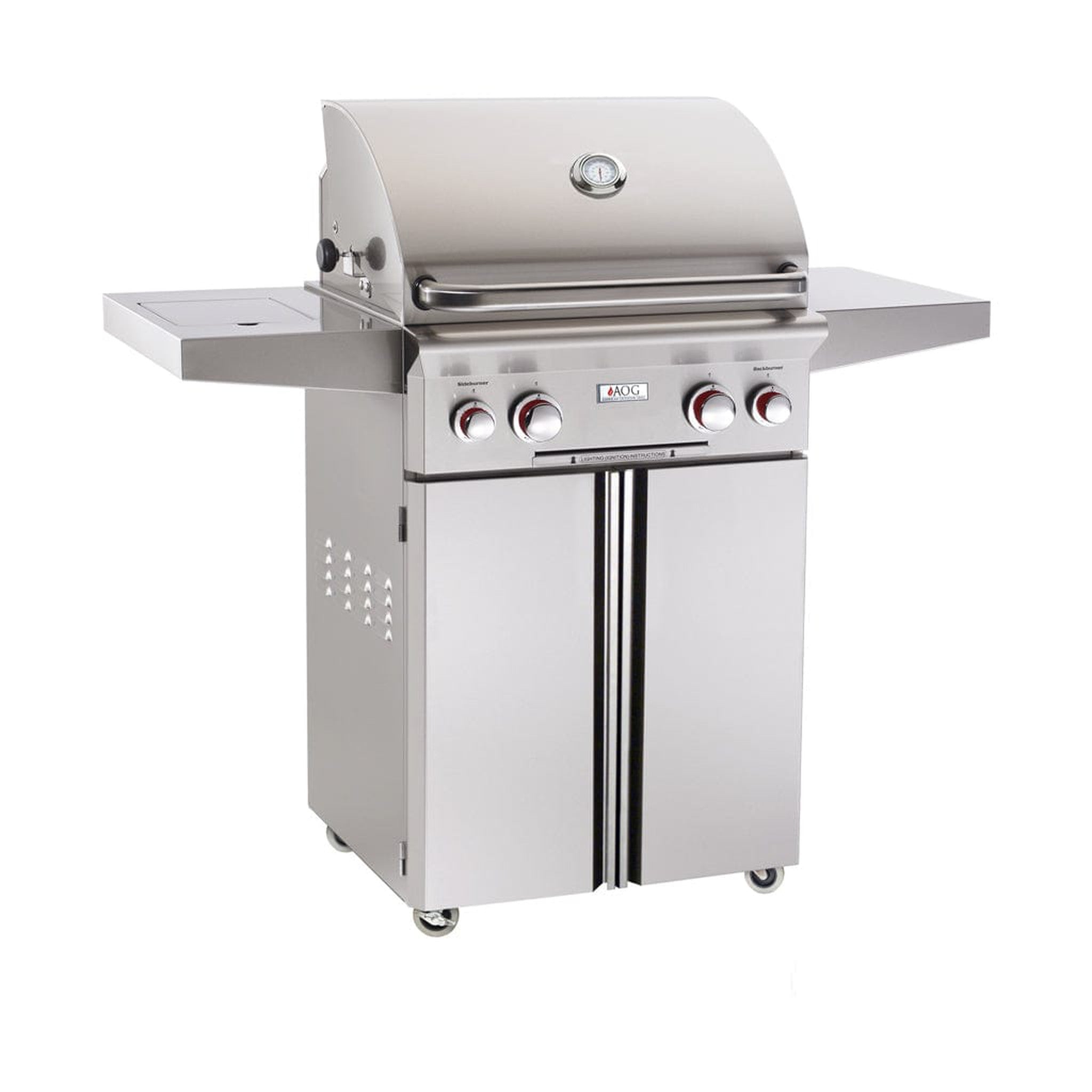 American Outdoor Grill 24-Inch T-Series Portable 2-Burner Propane Gas Grill