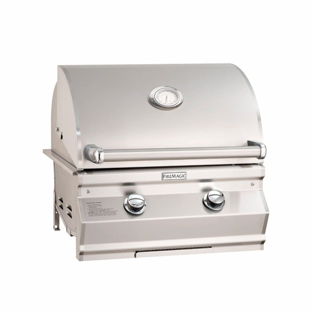 Fire Magic Choice 24-Inch 2-Burner Built-In Gas Grill with Analog Thermometer (Model CM430i)