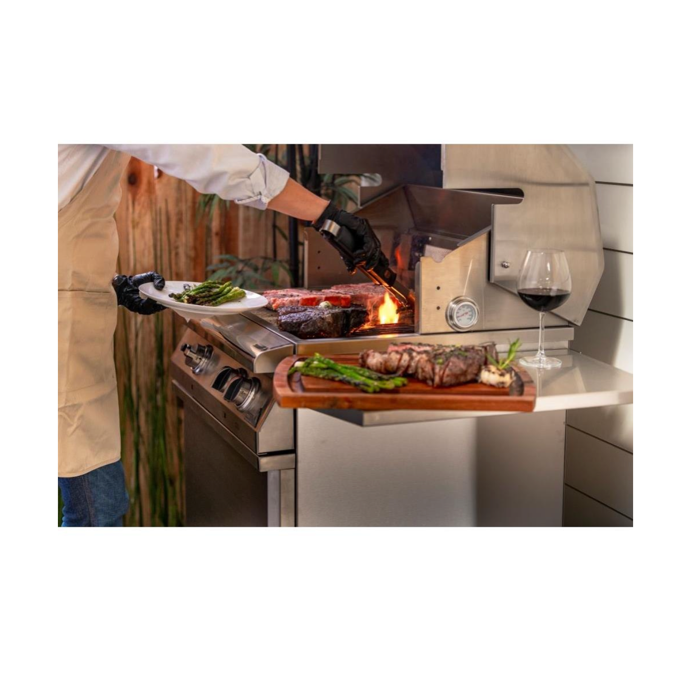 PGS Legacy 51-Inch Big Sur Gourmet Liquid Propane Gas Grill with Stainless Steel Construction