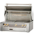 Alfresco 36-Inch Luxury Built-In Liquid Propane Grill, 3-Burner, Signal White Matte Finish