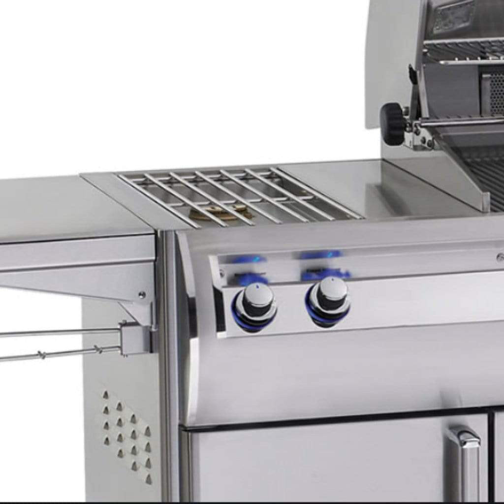 Fire Magic Echelon Diamond E790s 36-Inch 3-Burner Gas Grill with Double Side Burner, Rotisserie, and Analog Thermometer