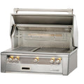 Alfresco 36-Inch Luxury Built-In Liquid Propane Grill with 2 Burners and Sear Zone, Light Green Gloss Finish