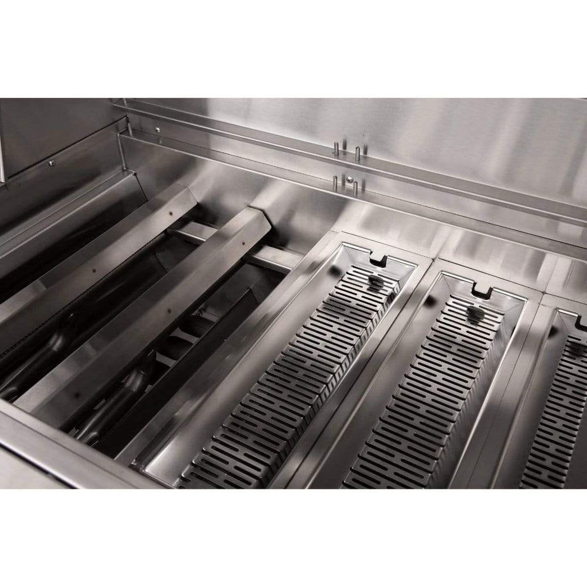American Made Grills by Summerset Encore Series 54-Inch 8-Burner Built-In Hybrid Gas and Charcoal Grill