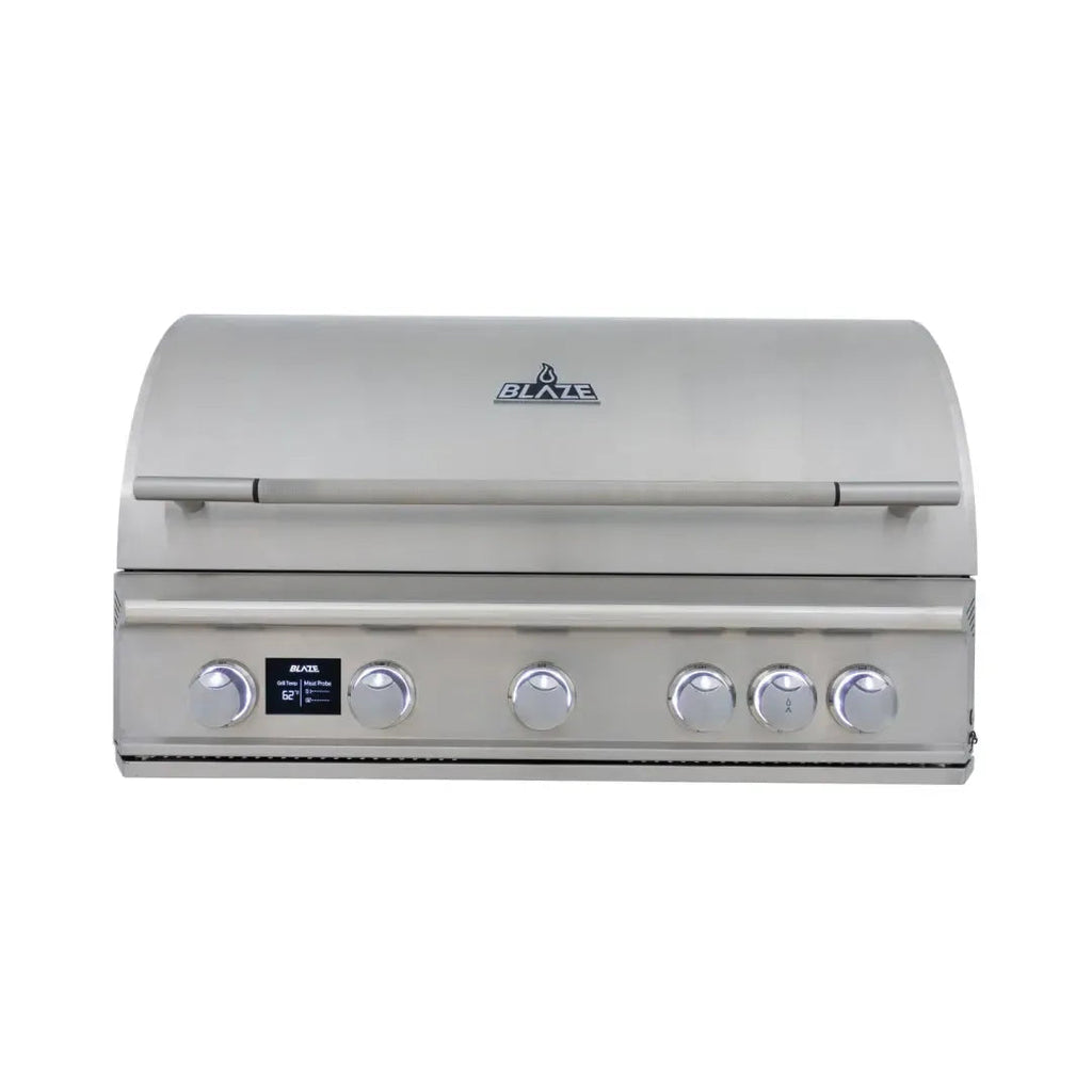 Blaze LTE PRO 40-Inch 5-Burner Built-In Propane Gas Grill with Rear Infrared Burner